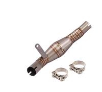 Motorcycle Exhaust Muffler Exhaust Pipe Motorcycle Exhaust Full System For Benelli For Leoncino 500 BJ500 Escape Moto Modified Front Mid Link Pipe Connect Muffler