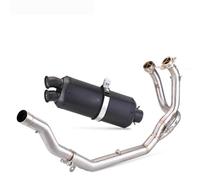 Motorcycle Exhaust Muffler FOR African Twin-cylinder For CRF1000 CRF1000L Double Hole Muffler Full Exhaust Modification Front Pipe 2016-2019 Years