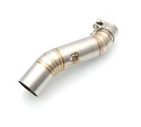 Motorcycle Exhaust Muffler For CB400X CB500X CB500F CBR400R CBR500R CB CBR 400 500 X F R Motorcycle Exhaust Muffler Middle Pipe Connector Adapter Motorcycle Exhaust Muffler Pipe