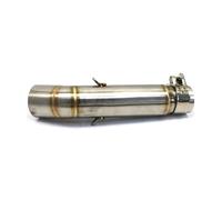 Motorcycle Exhaust Muffler For CB600 CB600F Motorcycle Exhaust For Escape Modified Middle Tube Link Pipe Withtout Muffler Motorcycle Modified Exhaust Pipe Tubing Piping