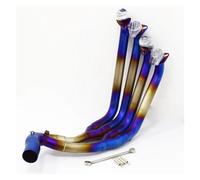 Motorcycle Exhaust Muffler For CB650F CBR650F CBR 650 CBR650R 2014-2022 Motorcycle Front Full Exhaust Systems Link Pipe Fits 51mm Muffler(Type B)