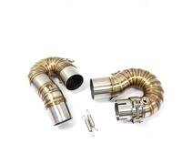 Motorcycle Exhaust Muffler For CBR1000RR 2008-2017 Motorcycle Exhaust Muffler Middle Link Pipe Motorcycle Modified Exhaust Pipe Tubing Piping
