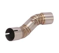 Motorcycle Exhaust Muffler For CFMOTO CLX-700 Sprot CLX700 2021 2022 2023 Motorcycle Exhaust Escape Link Pipe With Catalyst Connecting 51mm Muffler Slip On Motorcycle Exhaust Muffler Pipe(A)