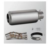 Motorcycle Exhaust Muffler For CFMOTO For 450MT ADV 450 MT Adventure Motorcycle Slip On Line Exhaust Project Muffler Connect Adapter Middle Link Pipe(A)