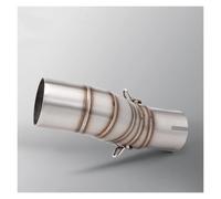 Motorcycle Exhaust Muffler For CFMOTO For 450SR 450NK 450SS 2022-2025 Motorcycle Mid Link Pipe Muffler Escape Silencer With DB Killer 51MM Exhaust Tips(TYPE-A)