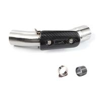 Motorcycle Exhaust Muffler For DUKE Adventure 390 250 390ADV 2020 2021 With Heat Shield Exhaust Front Link Pipe Exhaust Pipe Exhaust Pipe Silencer(Color 1)