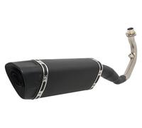 Motorcycle Exhaust Muffler For Italjet For Dragster 125 200 Front Link Muffler DB Killer Full Systems Escape Slip On Pipe Motorcycle Exhaust(2)