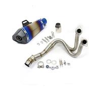 Motorcycle Exhaust Muffler For Kawasaki For ER6N For ER6F For Versys 650 Z650 For Ninja Escape Full Systems Muffler DB Killer Front Link Pipe Motorcycle(5)