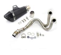 Motorcycle Exhaust Muffler For Kawasaki For ER6N For ER6F For Versys 650 Z650 For Ninja Escape Full Systems Muffler DB Killer Front Link Pipe Motorcycle(3)