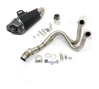 Motorcycle Exhaust Muffler For Kawasaki For ER6N For ER6F For Versys 650 Z650 For Ninja Escape Full Systems Muffler DB Killer Front Link Pipe Motorcycle(4)