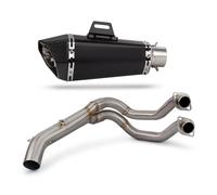 Motorcycle Exhaust Muffler For Kawasaki For Ninja650 Z650 2017-2023 Escape Racing Line Full Motorcycle Exhaust System Modify Front Pipe Muffler With DB Killer(B1)