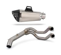 Motorcycle Exhaust Muffler For Kawasaki For Ninja650 Z650 2017-2023 Escape Racing Line Full Motorcycle Exhaust System Modify Front Pipe Muffler With DB Killer(A)