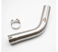 Motorcycle Exhaust Muffler For Kawasaki For Versys 1000 For KLZ1000 19-22 Exhaust Middle Link Pipe Exhaust Pipe 51mm Interface Exhaust Pipe Silencer