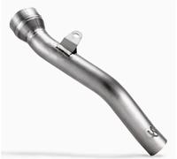 Motorcycle Exhaust Muffler For Kawasaki For X10r Modified Titanium Alloy Middle Link Pipe With Integrated Mid Tail Carbon Tip Muffler