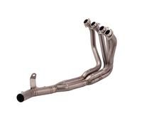 Motorcycle Exhaust Muffler For Kawasaki For Z900RS Z900 RS 2017-2020 Motorcycle Exhaust Titanium Alloy Front Pipe Motorcross Escape Moto Modified Slip On(Front Link Pipe B)