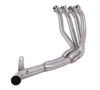 Motorcycle Exhaust Muffler For Kawasaki Z900 For Z900SE A2 2025 2026 Motorcycle Exhaust System Header Front Link Pipe Titanium Alloy Slip On Stock Muffler Motorbike Muffler(Stainless steel)