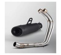 Motorcycle Exhaust Muffler For MT07 For FZ07 For XSR700 TRACER 7 R7 2014-2025 Escape Manifold Project Muffler With DB Killer Motorcycle Full Exhaust System(B 14-24 ONE O2S)