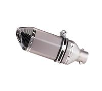 Motorcycle Exhaust Muffler For MT07 MT 07 For MT-07 CRF230 CRF 230 300MM Universal 36-51mm Muffler With Db Killer Exhaust Pipe(Type-D)