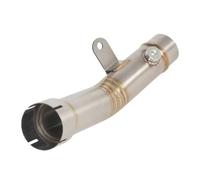 Motorcycle Exhaust Muffler For Ninja For ZX6R 636 2023 2024 Motorcycle Exhaust System Middle Mid Link Pipe Motorcycle Modified Exhaust Pipe Tubing Piping