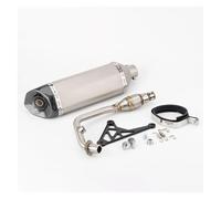 Motorcycle Exhaust Muffler For Piaggio For Vespa Sprint 125 Sprint 150 Primavera 125 Primavera 150 2017-2022 Motorcycle Motocross Exhaust Full System Escape(D)