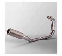 Motorcycle Exhaust Muffler For R3 For MT03 R25 2015-2025 Motorcycle Full Titanium Exhaust System Escape Racing Manifold Connect Project Muffler(E)