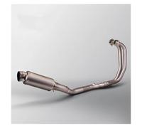 Motorcycle Exhaust Muffler For R3 For MT03 R25 2015-2025 Motorcycle Full Titanium Exhaust System Escape Racing Manifold Connect Project Muffler(A)