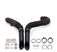 Motorcycle Exhaust Muffler For Softail For Sportster 883 1200 Exhaust Motorcycle For XL883 Elbow Bike Motorbike Muffler(D heat shield tape)
