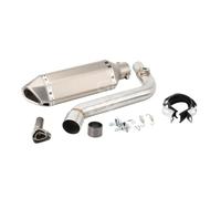 Motorcycle Exhaust Muffler For Suzuki For DR650 1996-2024 DR650SE DR 650SE DR 650 SE Escape Slip-on Motorcycle Exhaust Muffler And Link Pipe System(F)
