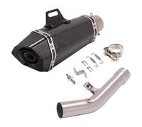 Motorcycle Exhaust Muffler For SUZUKI For GSF650 For GSX650F 2007-2016 System Carbon Fiber Modified Tube 51mm Muffler With DB Killer Pipe Motorcycle Exhaust(1)