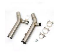 Motorcycle Exhaust Muffler For Suzuki For GSX1300R For Hayabusa 2008-2020 Catalytic Converter Eliminator Y-Pipe Motorcycle Exhaust De-cat Pipe