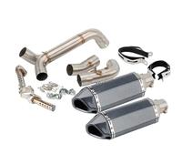 Motorcycle Exhaust Muffler For Triumph Speed Triple 1050 2011 2012 2013 2014 2015 Slip-on Motorcycle Exhaust Muffler With High Level Mid Link Pipe