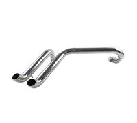 Motorcycle Exhaust Muffler For Virago XV535 XV400 XV 535 400 All Years Pipe Fit Stainless Steel Muffler Silencers(Chrome)