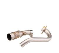 Motorcycle exhaust muffler For X MAX 300 XMAX300 XMAX 250 XMAX250 2017 2018 2019 2020 2021 Middle Link Pipe Fit All 51mm Exhaust Muffler