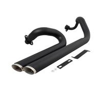 Motorcycle Exhaust Muffler For Y&amaha For V Star 650 XVS650 DS650 XVS400 650A 400 Slip Motorcycle Exhaust Full System Muffler(Black)