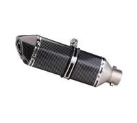 Motorcycle Exhaust Muffler For Z900 Z 900 GY6 GY 6 SV650 SV 650 R6 R3 Universal 36-51mm With Db Killer Muffler Exhaust Pipe(Type-A)