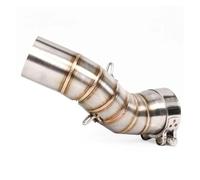Motorcycle Exhaust Muffler For Z900 Z900E Z900 A1 A2 2017-2023 Motorcycle Exhuast Middle Link Connect Pipe Escape 51mm(A)
