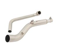 Motorcycle Exhaust Muffler For Zontes ZT125 U1 G1 Z1 Z2 2021 2022 Escape Motocross System Front Link Pipe Connecting 51mm Muffler Exhaust Pipe