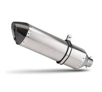 Motorcycle Exhaust Muffler For ZX-10R For ZX 10R ZX10R For ZX 10 R 51mm Universal Carbon Fiber Modify Muffler Escape 570mm Exhaust Pipe(E)