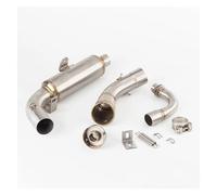 Motorcycle Exhaust Muffler Full System With Db Killer Slip On For MSX 125 For Grom 125 2013-2023 MSX125 For Grom125 Motorcycle Exhaust Pipe