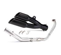 Motorcycle Exhaust Muffler Full Systems Pipe For Yamaha MT15 R15 V3 V4 2017-2023 Stainless Steel Accessories Modified Systems(TYPE-B)
