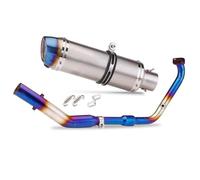 Motorcycle Exhaust Muffler Full Systems Pipe For Yamaha MT15 R15 V3 V4 2017-2023 Stainless Steel Accessories Modified Systems(TYPE-J)