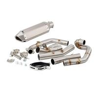 Motorcycle Exhaust Muffler Header Escape Decat Pipe Slip-on Link Pipe For Suzuki SV650 2003-2015 SV 650 SV650S SV650 S Motorcycle parts(6)