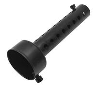Motorcycle Exhaust Muffler, KACEPAR 48mm DB Killer Muffler Baffle, Universal Exhaust Pipe Silencer Noise Canceller, Can Noise Muffler Removable Silencer, Black, 1 Piece