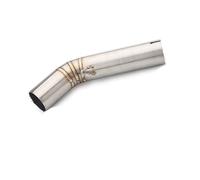 Motorcycle Exhaust Muffler Link Pipe Adapter For GSXR 600 750 For K6 K7 K8 K9 K10 K11 K12 K13 K14 K15 Motorcycle Exhaust Middle Link Pipe Muffler Escape Section Adapter Tube(Type B)