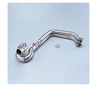 Motorcycle Exhaust Muffler Link Pipe Adapter For Kawasaki For Ninja650 For Z650 2017-2022 Slip On Escape Front Tube Link Pipe Connect Full Motorcycle Exhaust System(Type A)