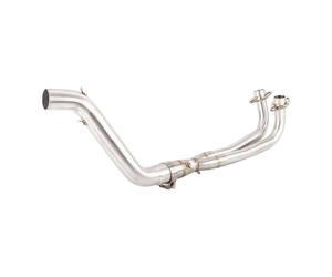 Motorcycle Exhaust Muffler Link Pipe Adapter For TMAX 500 530 560 2008-2016 2017-2021 Motorcycle Exhaust Pipe Middle Link Pipe Slip-on(C)