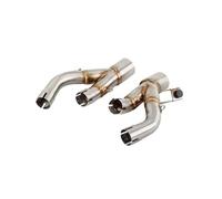 Motorcycle Exhaust Muffler Link Pipe Adapter For VMAX 1200 1984 1985 1986 1987 1988 1989 1990-2007 Slip-on Motorcycle Exhaust Muffler Mid Link Pipe