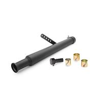 Motorcycle Exhaust Muffler Link Pipe Adapter Universal Motorcycle Motorbike Exhaust Muffler Pipe Tip Retro Vintage Rear Pipe Tube For Cafe Racer For Crown Prince For XL883 1200(5)