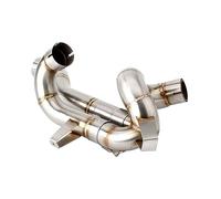 Motorcycle Exhaust Muffler Link Pipe Catalyst Delete For Ducati Multistrada V4 2021 2022 V4S / Pikes Peak Engine