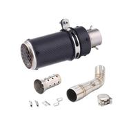 Motorcycle Exhaust Muffler Mid Link Pipe Compatible with Benelli Leoncino 250 502c TRK502C Motorcycle Muffler